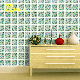 Non Slip Bathroom Blue Green Mosaic Tiles From China manufacturer