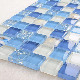  Mixed Glass Crystal Pattern Shell Mosaic for Wall