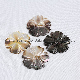  Middled Drilled Mother of Pearl Hand Carved Flower Shell Beads for DIY Jewelry Decorating