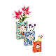 Book Vase for Flowers Modern Ceramic Vase for Home Decor